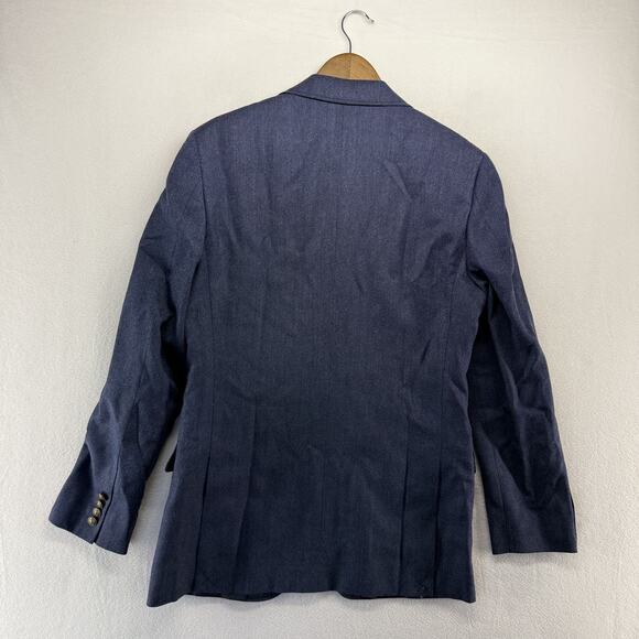 J Crew Blazer Men’s 38 R Blue Thompson Wool Naval University Thompson Preppy NEW - Picture 12 of 12